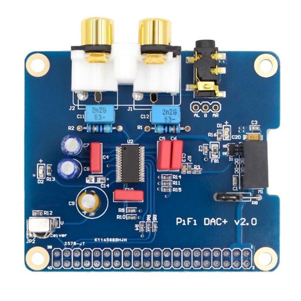 

sound cards pcm5122 for raspberry pi b+ 2/3b hifi dac + card digital audio module i2s interface special volumio music pir 2b 3