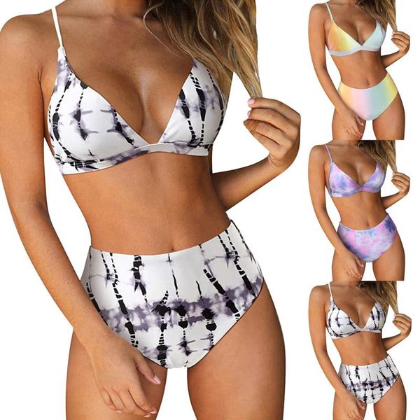 

women bikinis bandeau padded push up swimsuit swimwear beachwear bikini set women's swimming suit, White;black