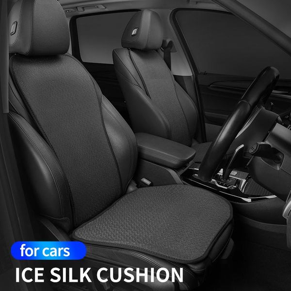 

car seat covers ice silk cover front back protect cushion mat for universal auto interior accessories