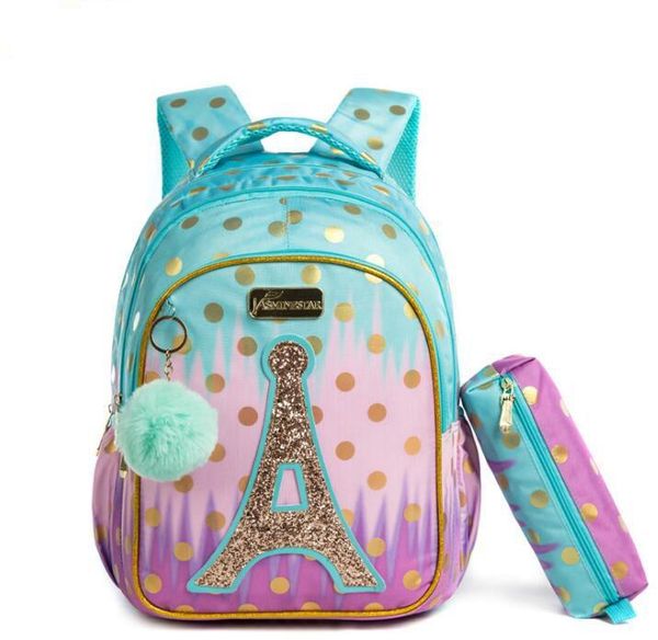 

school bags kid's bag for girls backpack students double shoulder book mochila brand children