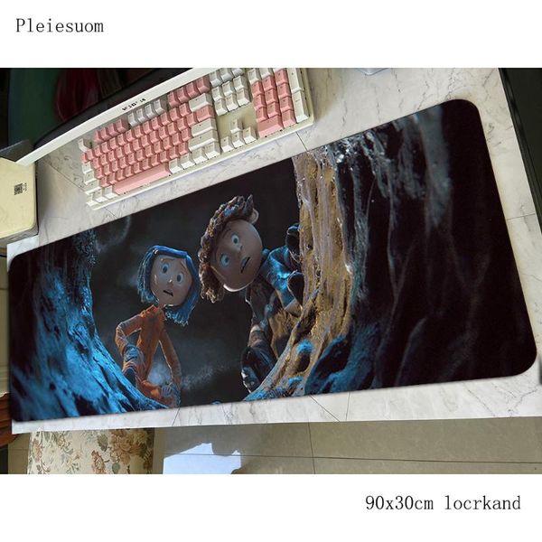 

mouse pads & wrist rests coraline pad 800x300x4mm mats christmas gifts computer mat gaming accessories mousepad keyboard games pc gamer