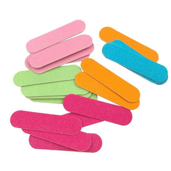 

nail files 100pcs double side mini disposable buffer tools diy sandpaper tips sanding professional art