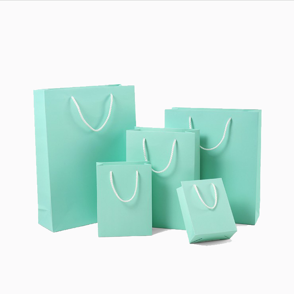 

gift wrap 30pcs small boxes with handles craft package paper bag for jewelry birthday decoration event party supply 2 colors