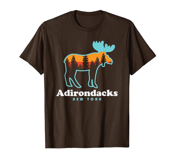 

Adirondacks - Moose Adirondacks NY T-Shirt, Mainly pictures