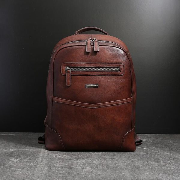 

backpack jojopugo vintage handmade women genuine cow leather ladies