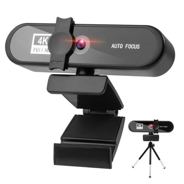 

webcams 2k /4k webcam with gift tripod autofocus usb web camera lapmini 1080p microphone
