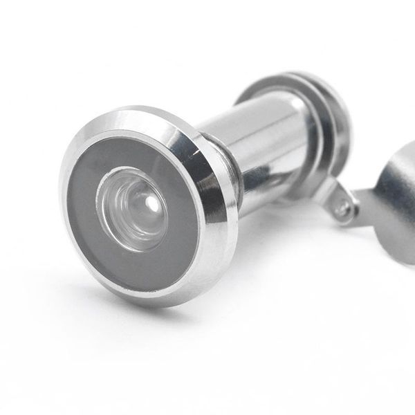 

stainless steel door viewer with cover one way 180-220 degree peep hole for home office sub sale other hardware