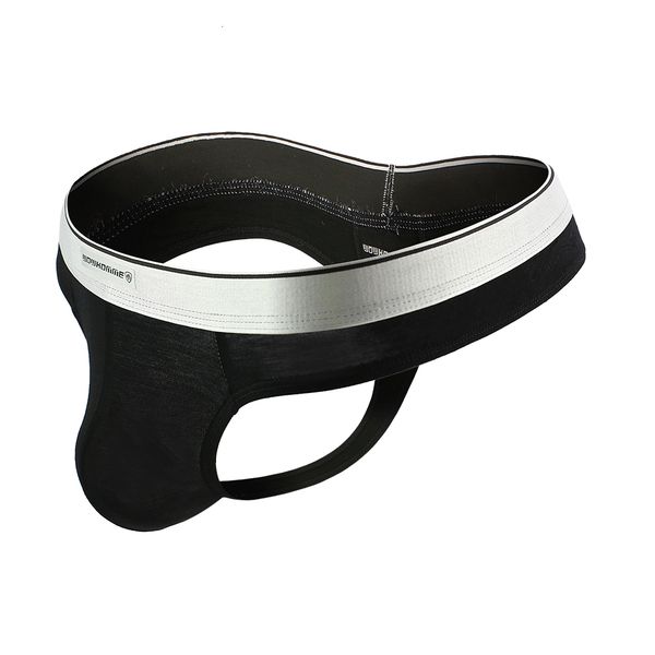 

men's underwear shorts soft comfortable briefs mens thongs and g strings modal bikinis tangas hombres low rise jockstrap, Black;white