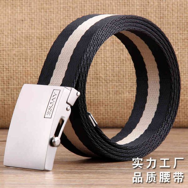 

men's automatic smooth buckle leisure belt youth jeans korean version, Black;brown
