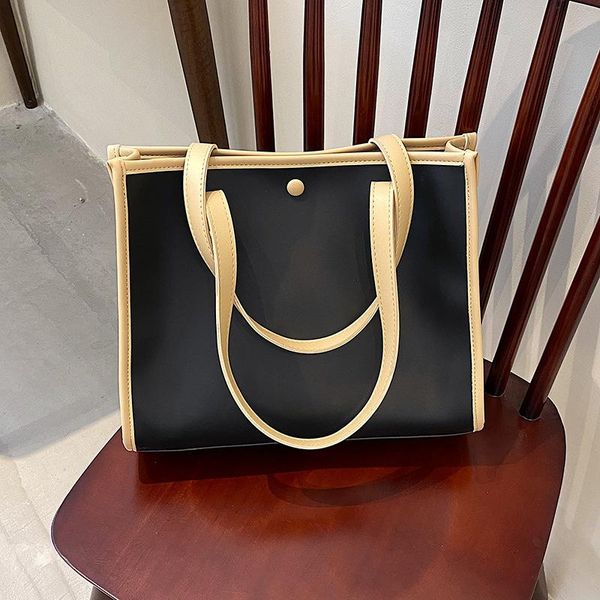 

evening bags simple, small, fresh and large-capacity female bag2021 trendy fashion lady college student class bag single shoulder tote