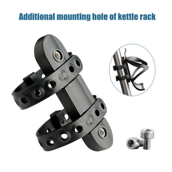 

water bottles & cages mountain bike bottle holder adjustable quick mount cage fixing frame durable kettle for mtb bicycle scooter
