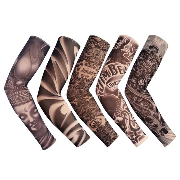 

cycling arm sleeve for summer uv protection running sports breathable mtb road bike driving elbow & knee pads, Black;gray