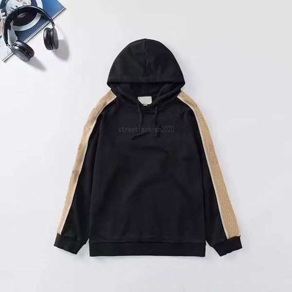 

luxury brand hoodie hip hop mens stylist s long sleeve s fashion women sweatshirts m-5xl, Black