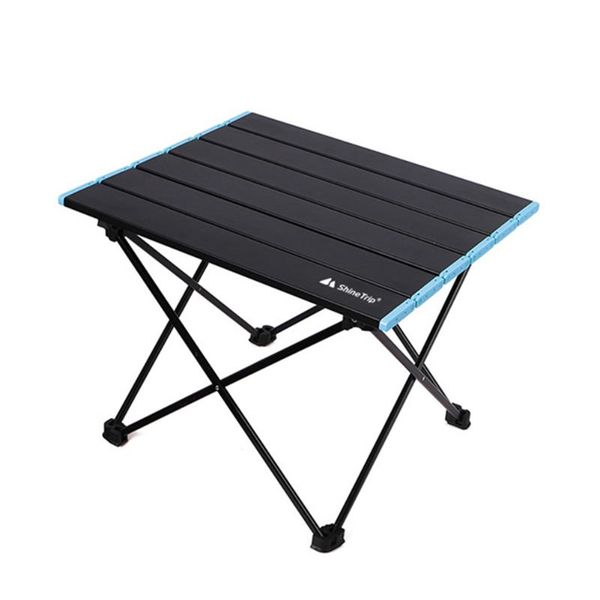 

camp furniture outdoor camping folding table aluminum alloy portable picnic bbq desk small