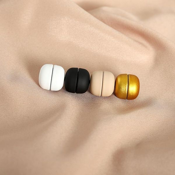 

pins, brooches muslim headscarf shawl scarf magnets no-snage strong safety pins hijab clips for women fixed anti slip pin jewelry, Gray