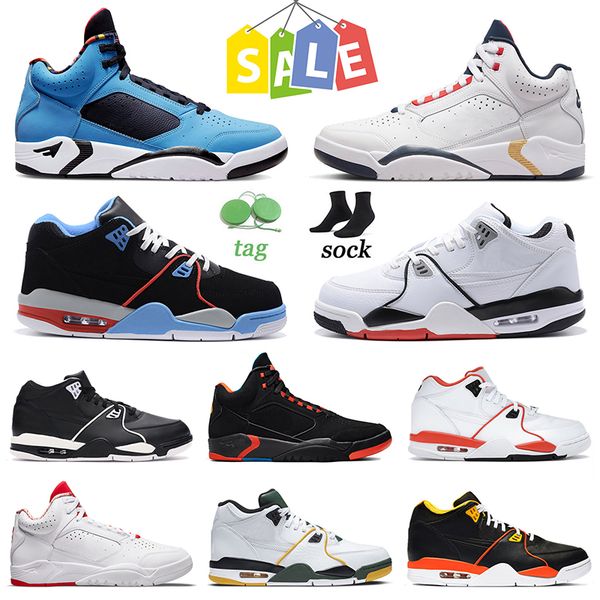 

flight 89 mens basketball shoes 89s men sneakers hoops pack chicago flag lite mid oly black white team orange rayguns university red outdoor