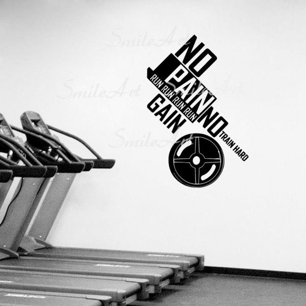 

wall stickers gym home decoration accessories for kids room living decor