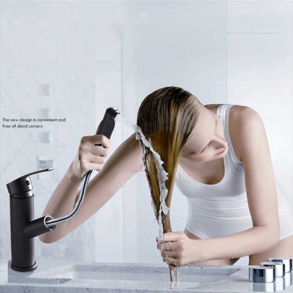 

mixers black faucet bathroom basin faucets cold mixer tap kitchen pull out single hole stream deck shampoo tool sink