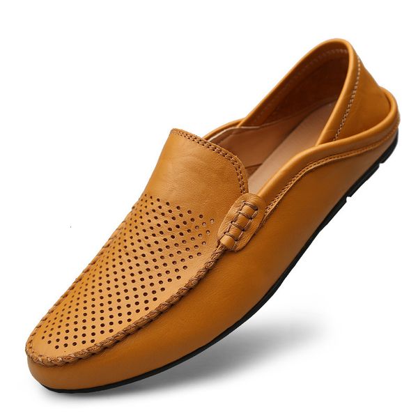 

shoe italian men casual shoes luxury brands will see moccasins genuine leather e911, Black