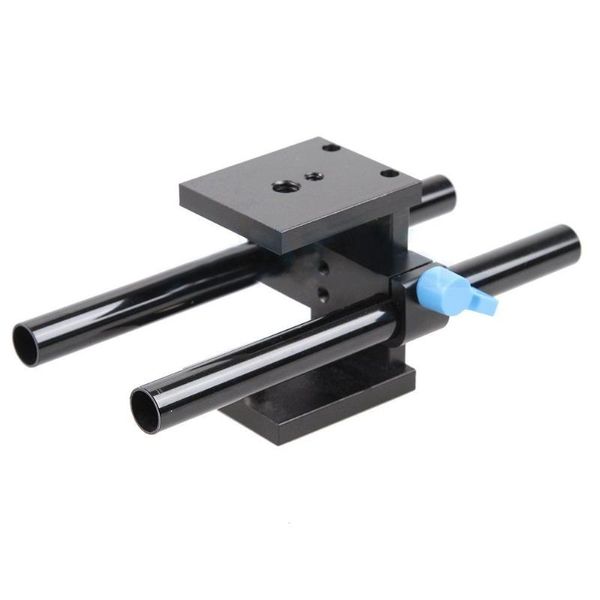 

tripod heads opq-15mm rail rod support system baseplate mount for canon dslr follow focus rig 5d2 5d 5d3 7d