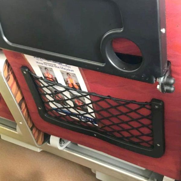 

car organizer net bag seat universal cargo auto interior accessories goods storage tidying mesh