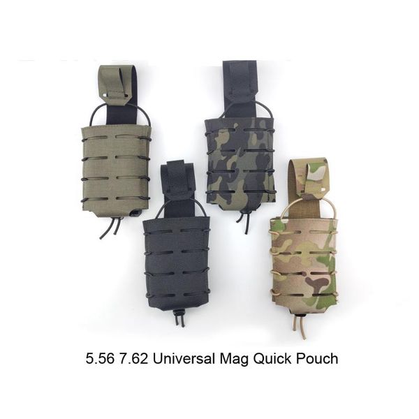 

tactical helmets outdoor vest universal molle 5.56 7.62 quick mag pouch tool bag