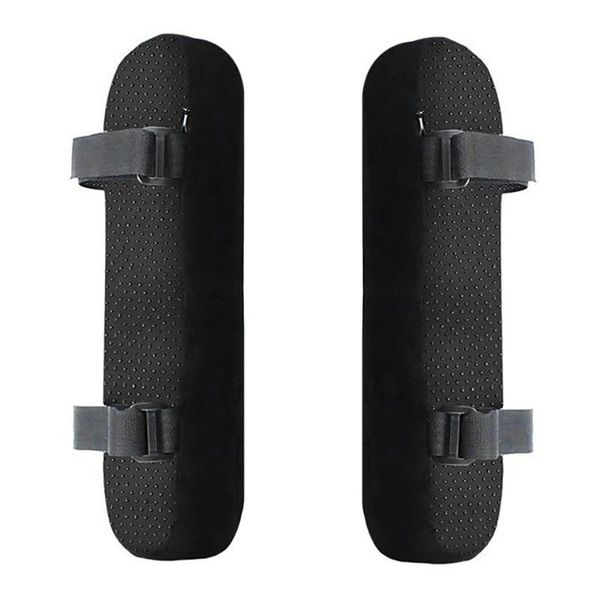 

2pcs chair armrest pads ultra-soft memory foam elbow pillow support universal fit for home or office relief sashes