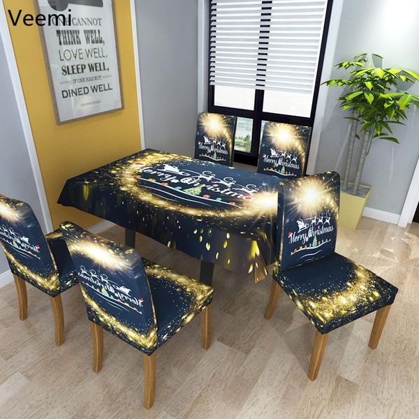 

cushion/decorative pillow merry christmas printed removable chair cover cartoon tree tablecloth elastic decoration