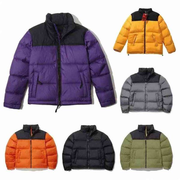 

mens down fashion stylist coat letter printing parka winter jacket men women feather overcoat down jackets size m-xxl, Black