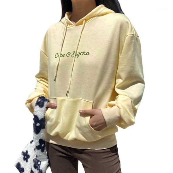 

women's hoodies & sweatshirts women casual hooded sweatshirt, adults letter ripple print long sleeve pullover with pocket, drawstring d, Black