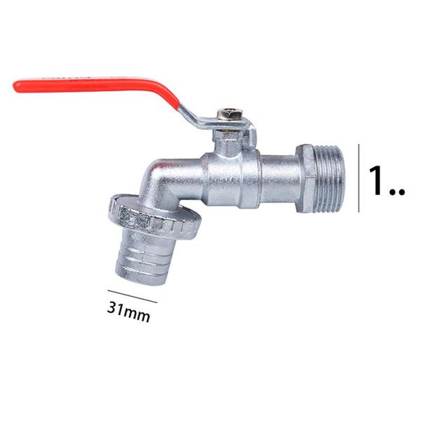 

bathroom sink faucets 1/2 ", 3/4", 1 " garden faucet water tank hose connector adapter durable manual adjust for home tools