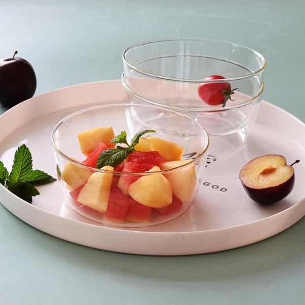 

bowls 1pc baking pudding bowl transparent cake cup multi-purpose oven