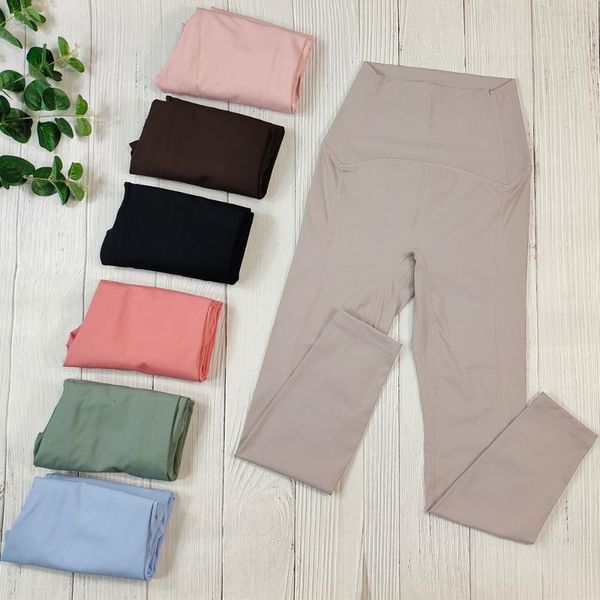 

yoga outfit women pants buttery soft fitness leggings for running full-length push up workout sports tight woman leggins