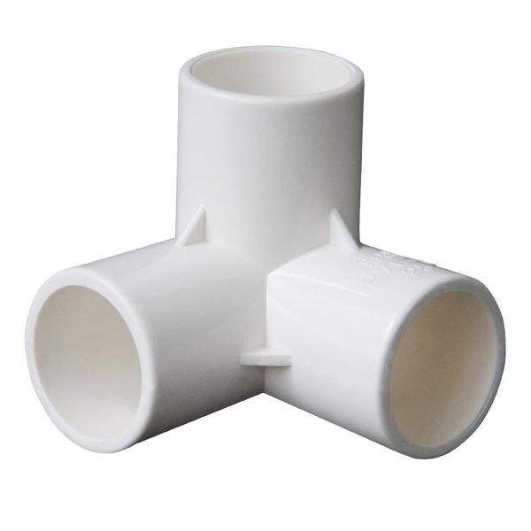 

watering equipments nuonuowell 1pc 25mm white plastic water pipe connectors solid joints tee cross five-way six-way pvc 90 degree shelf gard
