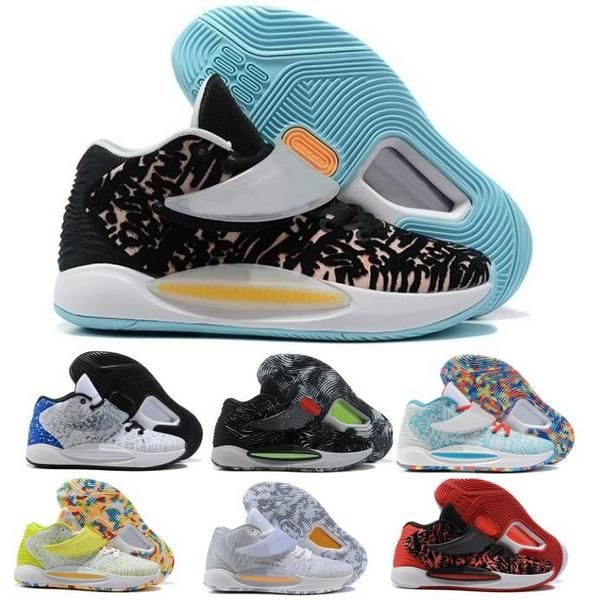 

kd 14 14s basketball shoes sneakers men women kevin durants home floral essential dream psychedelic deep royal zoom 2021 sports tennis