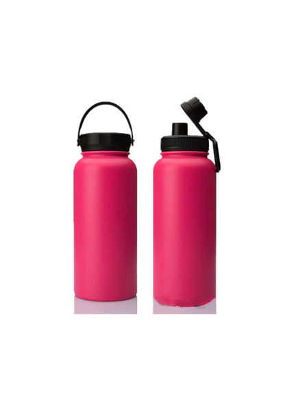 

water bottle - 32 oz,vacuum insulated stainless steel, modern double walled, simple thermo mug