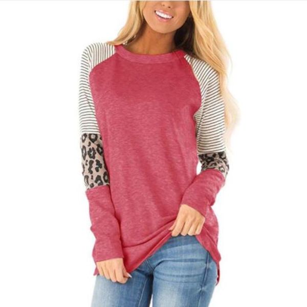 

casual long sleeve cotton spring women t shirts summer raglan loose tee, White