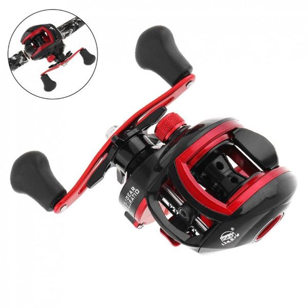 

fishing reels 18+1bb high speed 8.1:1 bait casting reel braking force 10kg / 22lb with right left hand optional baitcasting