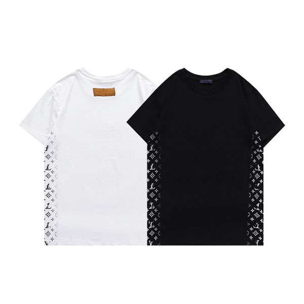

2021summer mens designers polos t shirts casual man womens loose tees with letters print short sleeves sell luxurys men tshirtsm-3xl#04, White;black