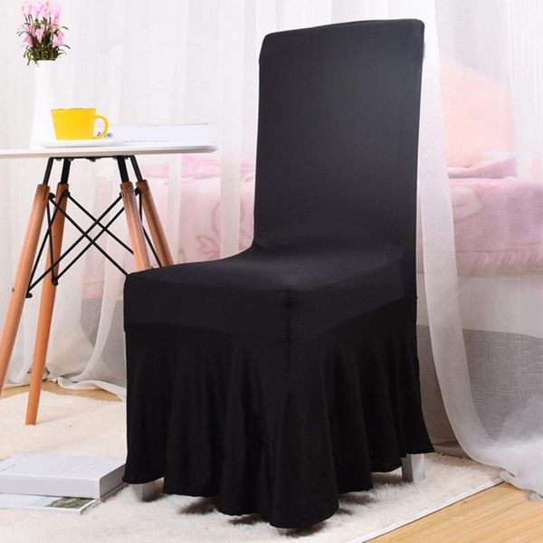 

stretch dining chair covers removable slipcovers elastic wedding banquet decora