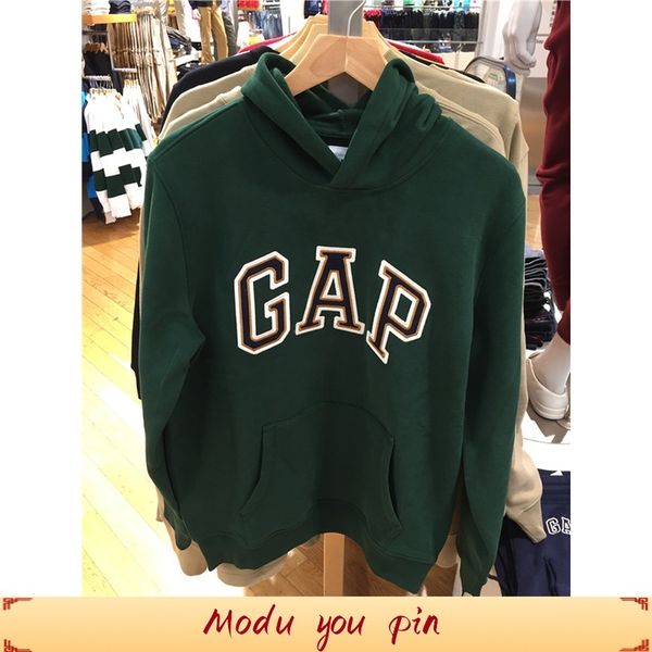 

brand hoodie gap sweater 618862 2021 fall new couple 791339, Black