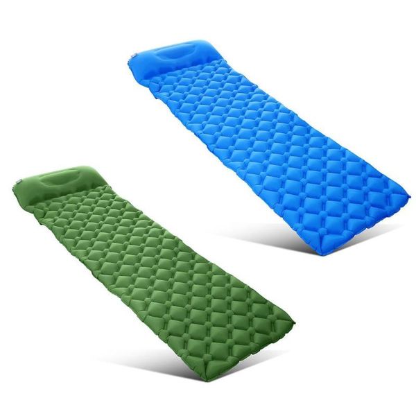 Camping Matte Aufblasbare Isomatte Mit Kissen Luft Matratze Kissen Sofa Outdoor Liefert Pads