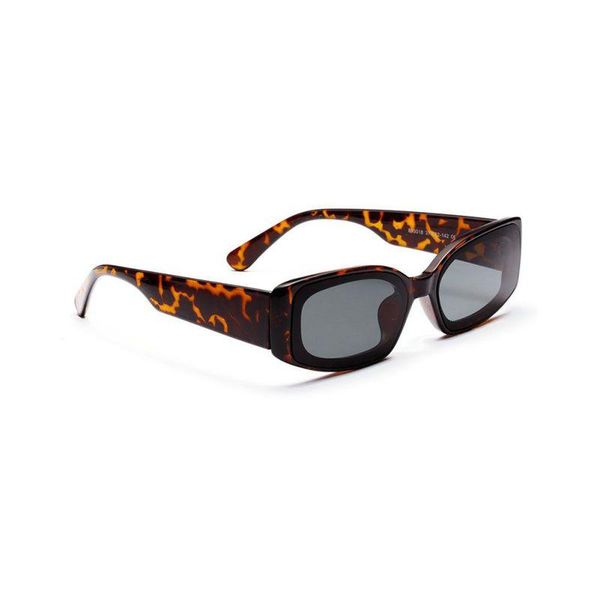 

fashion sunglasses frames transparent rectangle women sun glasses with lens plastic full frame shades ladies summer, Black