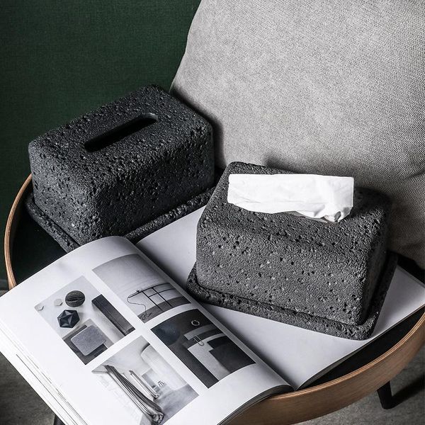 

nordic creative tissue boxes simple vintage living room container storage boite a rangement home garden db60zj & napkins