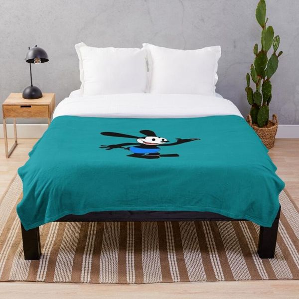 

blankets lucky throw blanket soft warm coral fleece plush rug piece sofa bed knee boys girls