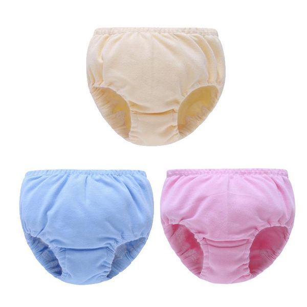 

baby bread pants pull-up diapers learning girls and boys cotton soft accessories abl-b0026-3p/lot cloth
