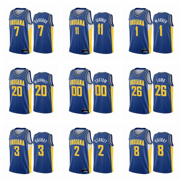 

basketball jersey malcolm brogdon domantas sabonis justin holiday any player pressing custom jerseys, Black;red