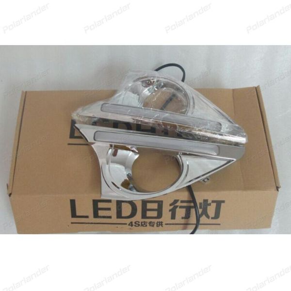 

panel lights daytime running drl for t/oyota c/amry 2012-2013 turn signal fog lamp led car styling