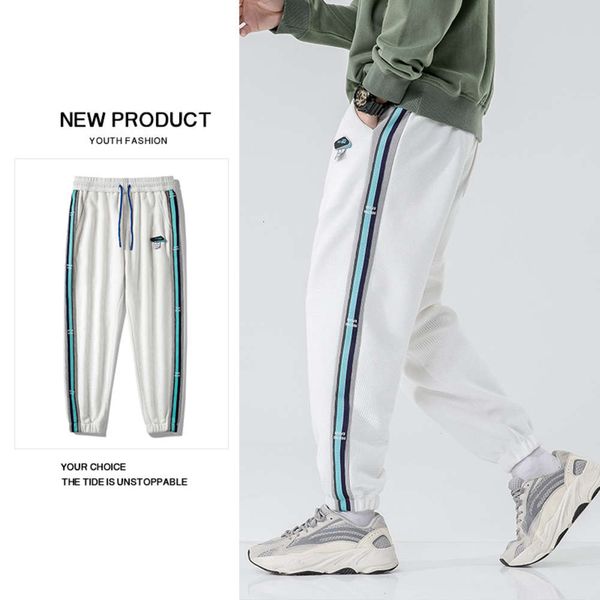 

autumn and winter casual pants trendy loose leggings versatile, Black