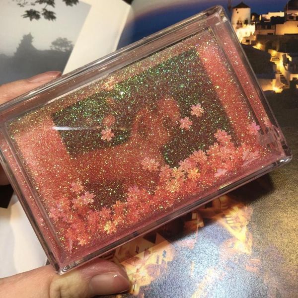 

frames 3 inch quicksand liquid po frame ins glitter birthday gift deskdecoration